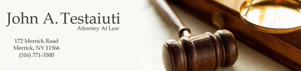 John A. Testaiuti &ndash; Attorney At Law